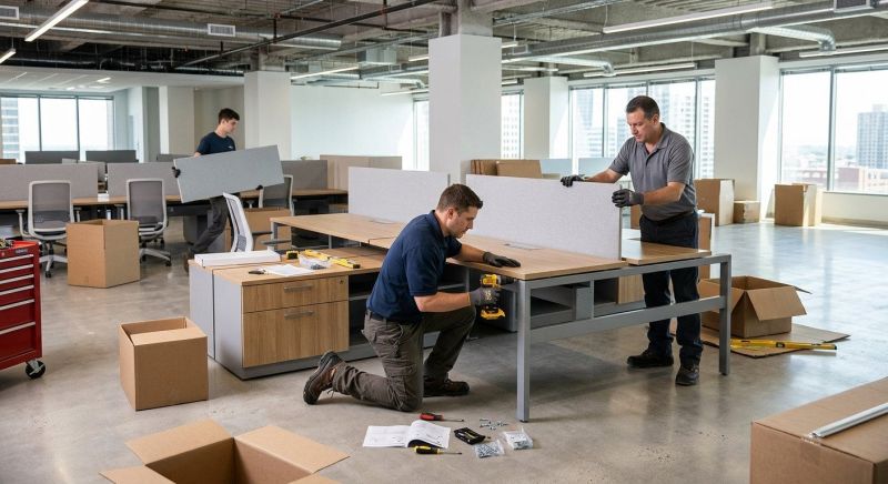 Conference Table Assembly in Denver, CO