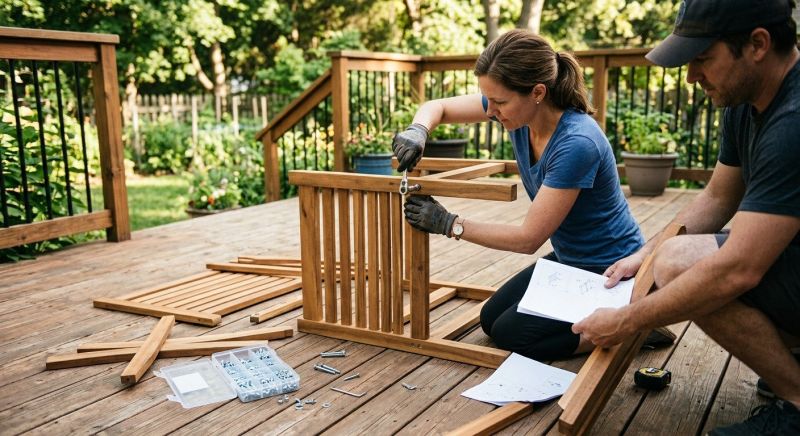 Deck Furniture Assembly in Denver, CO