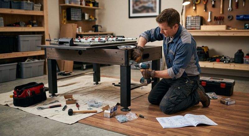 Game Table Assembly in Alpharetta, GA
